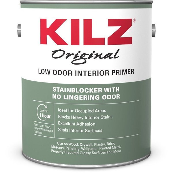Kilz Premium Original White Flat Oil-Based Primer and Sealer 1 gal 10041
